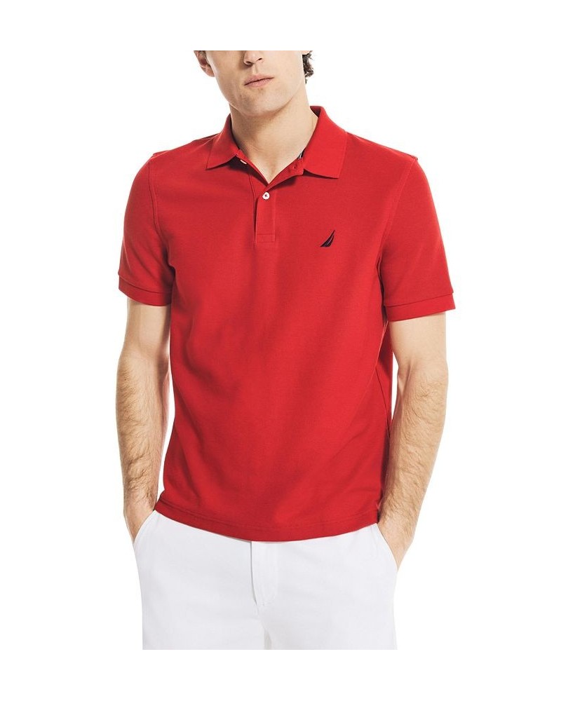 Men's Sustainably Crafted Classic-Fit Deck Polo Shirt PD07 $32.99 Polo Shirts