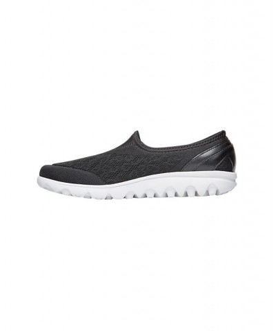 Women's Travelactive Slip On Sneaker Gray $41.25 Shoes