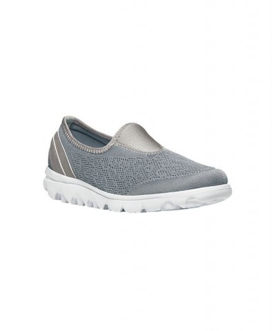 Women's Travelactive Slip On Sneaker Gray $41.25 Shoes