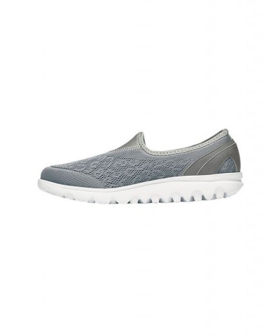 Women's Travelactive Slip On Sneaker Gray $41.25 Shoes