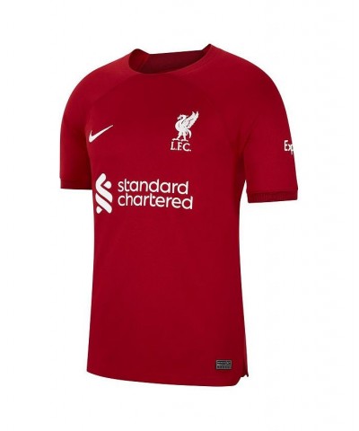 Men's Virgil Van Dijk Red Liverpool 2022/23 Home Replica Player Jersey $44.80 Jersey