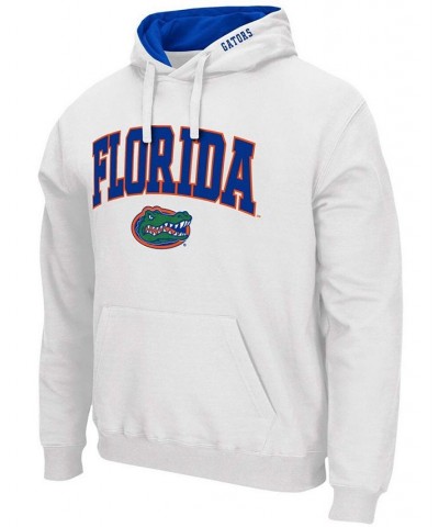 Men's White Florida Gators Arch Logo 3.0 Pullover Hoodie $24.60 Sweatshirt