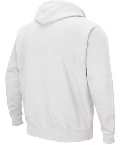 Men's White Florida Gators Arch Logo 3.0 Pullover Hoodie $24.60 Sweatshirt