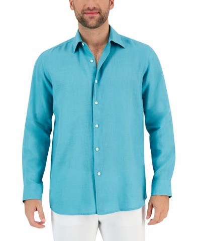 Men's 100% Linen Shirt PD05 $17.77 Shirts