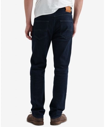 Men's 410 Athletic Fit Straight Leg COOLMAX Jeans Blue $31.72 Jeans