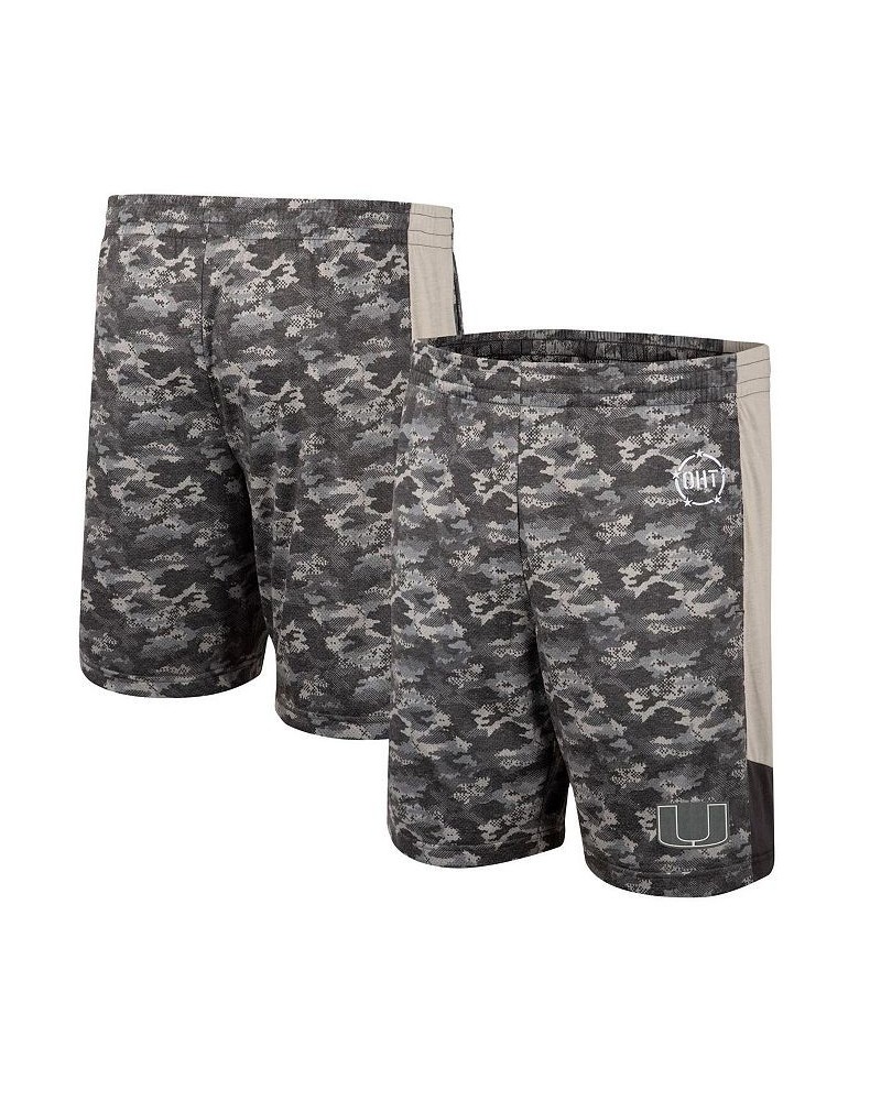 Men's Camo Miami Hurricanes OHT Military-Inspired Appreciation Terminal Shorts $23.45 Shorts