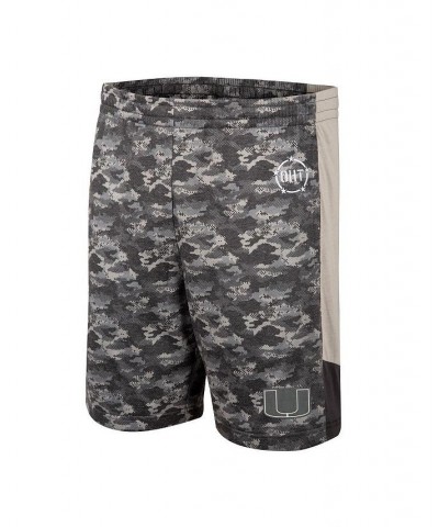 Men's Camo Miami Hurricanes OHT Military-Inspired Appreciation Terminal Shorts $23.45 Shorts