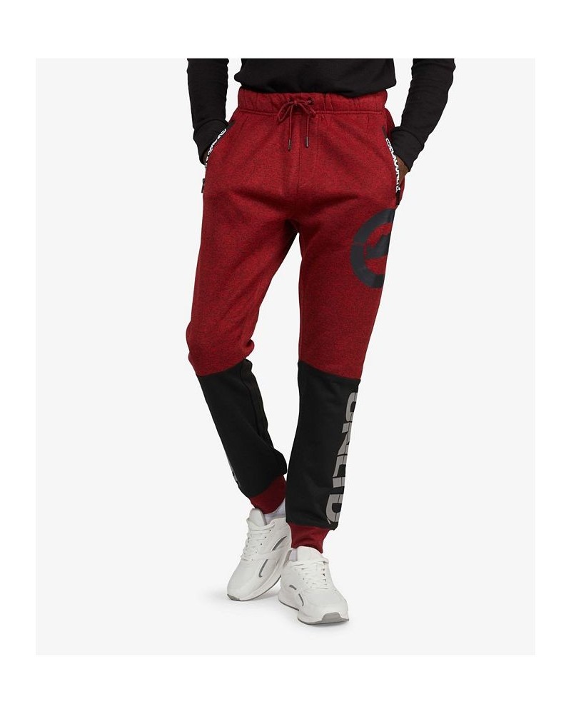 Men's Big and Tall Urban Hitter Joggers Red $42.12 Pants