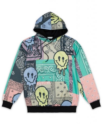 Men's Bandana Trip Print Hoodie $25.97 Sweatshirt