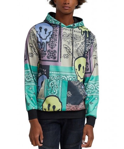 Men's Bandana Trip Print Hoodie $25.97 Sweatshirt