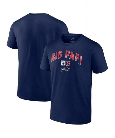 Men's Branded David Ortiz Navy Boston Red Sox Big Papi Graphic T-shirt $18.92 T-Shirts