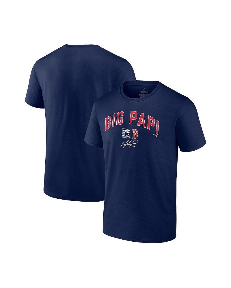 Men's Branded David Ortiz Navy Boston Red Sox Big Papi Graphic T-shirt $18.92 T-Shirts