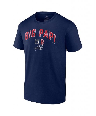 Men's Branded David Ortiz Navy Boston Red Sox Big Papi Graphic T-shirt $18.92 T-Shirts