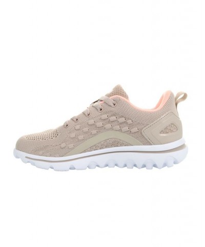 Women's Travelactiv Axial Sneakers Tan/Beige $43.32 Shoes