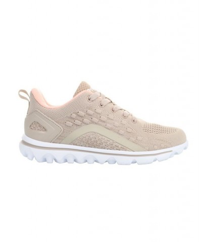 Women's Travelactiv Axial Sneakers Tan/Beige $43.32 Shoes