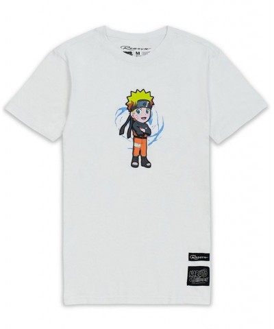 Men's Chibi Naruto Graphic T-shirt White $27.00 T-Shirts