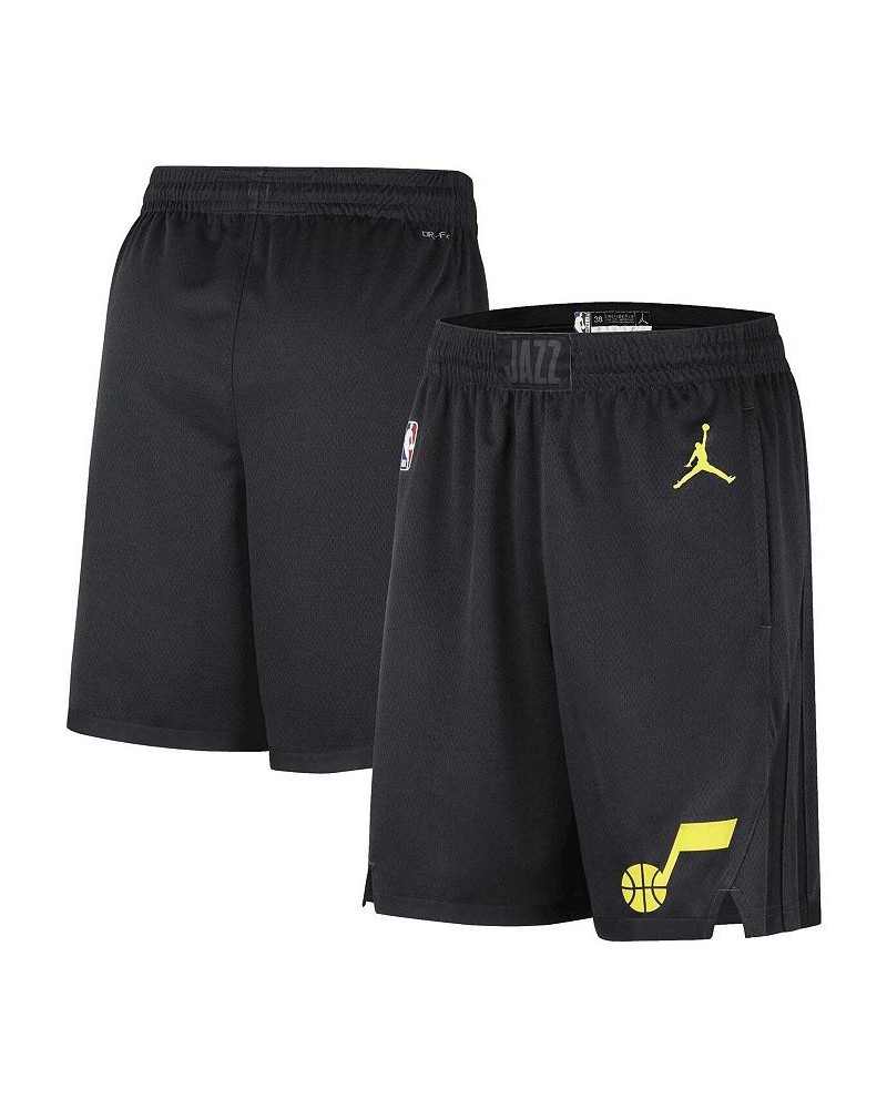 Men's Brand Black Utah Jazz 2022/2023 Statement Edition Swingman Performance Shorts $43.20 Shorts