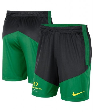 Men's Black, Green Oregon Ducks Team Performance Knit Shorts $29.14 Shorts