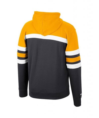 Men's Gold, Black Pittsburgh Steelers Head Coach Pullover Hoodie $38.64 Sweatshirt