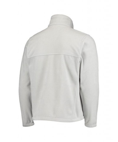 Men's Los Angeles Lakers Gray Flanker Full-Zip Jacket $36.50 Jackets