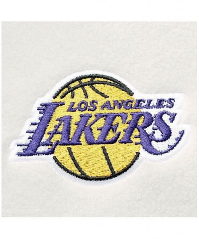 Men's Los Angeles Lakers Gray Flanker Full-Zip Jacket $36.50 Jackets