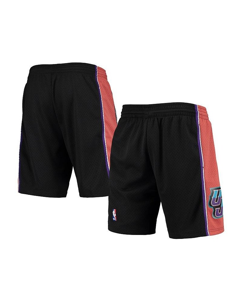 Men's Black Utah Jazz 1998-99 Hardwood Classics Swingman Shorts $45.00 Shorts