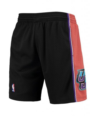 Men's Black Utah Jazz 1998-99 Hardwood Classics Swingman Shorts $45.00 Shorts