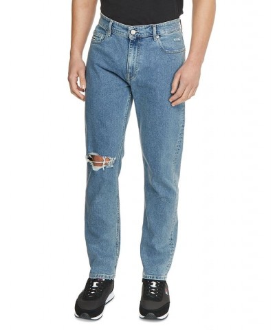 Men's Regular Tapered Dad Jeans Brown $32.39 Jeans