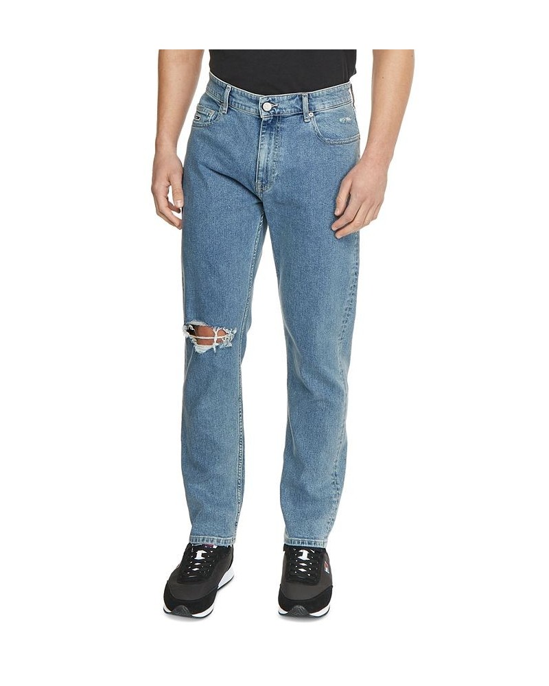 Men's Regular Tapered Dad Jeans Brown $32.39 Jeans