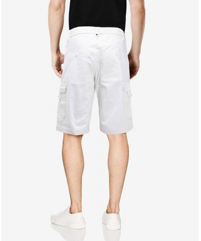 Men's Belted Stretch Twill Cargo Short PD01 $26.60 Shorts