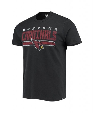 Men's '47 Black Arizona Cardinals Team Stripe T-shirt $19.37 T-Shirts