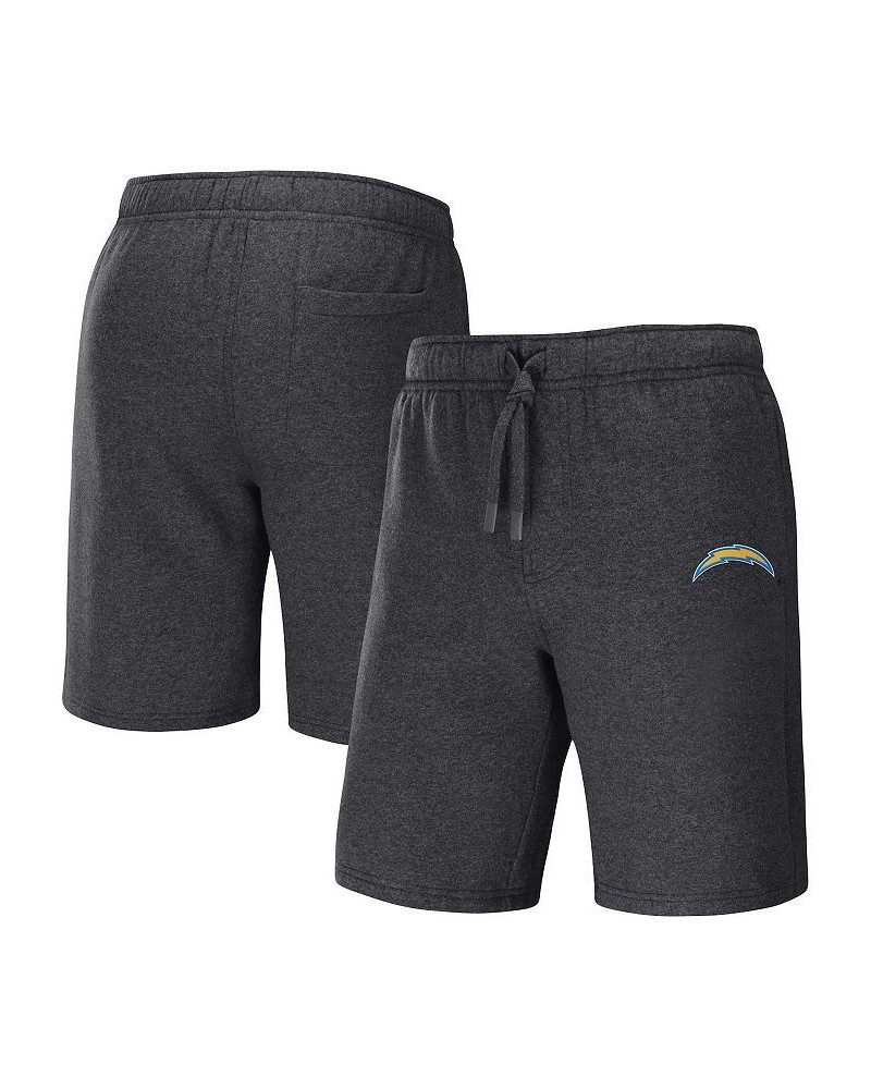 Men's NFL x Darius Rucker Collection by Heather Charcoal Los Angeles Chargers Logo Shorts $29.11 Shorts