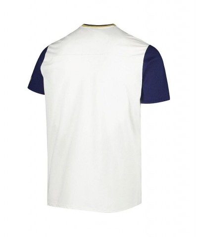 Men's White, Navy Notre Dame Fighting Irish Iconic Block T-shirt $30.24 T-Shirts