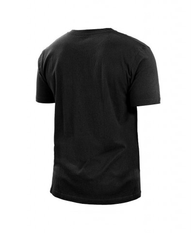 Men's Black Pittsburgh Steelers 2022 Sideline Ink Dye T-shirt $19.60 T-Shirts