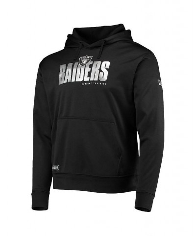 Men's Black Las Vegas Raiders Combine Authentic Hard Hash Pullover Hoodie $28.52 Sweatshirt