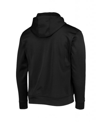 Men's Black Las Vegas Raiders Combine Authentic Hard Hash Pullover Hoodie $28.52 Sweatshirt