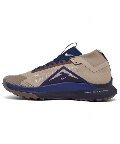 Men's React Pegasus Trail 4 GORE-TEX Water-Resistant Trail Running Sneakers Brown $51.00 Shoes