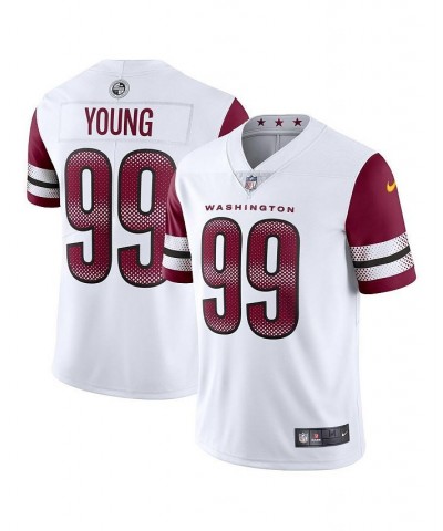 Men's Chase Young White Washington Commanders Vapor Limited Jersey $46.80 Jersey