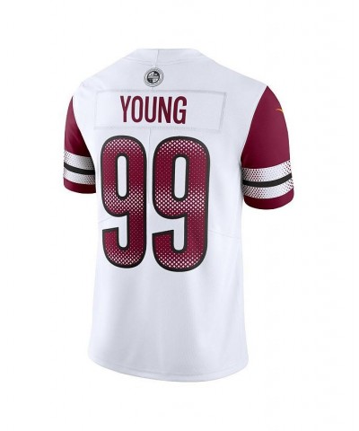 Men's Chase Young White Washington Commanders Vapor Limited Jersey $46.80 Jersey