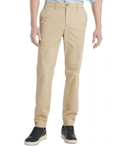 Men's TH Flex Stretch Slim-Fit Chino Pants Tan/Beige $32.85 Pants