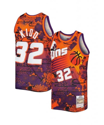 Men's Jason Kidd Orange Phoenix Suns Hardwood Classics Lunar New Year Swingman Jersey $67.65 Jersey