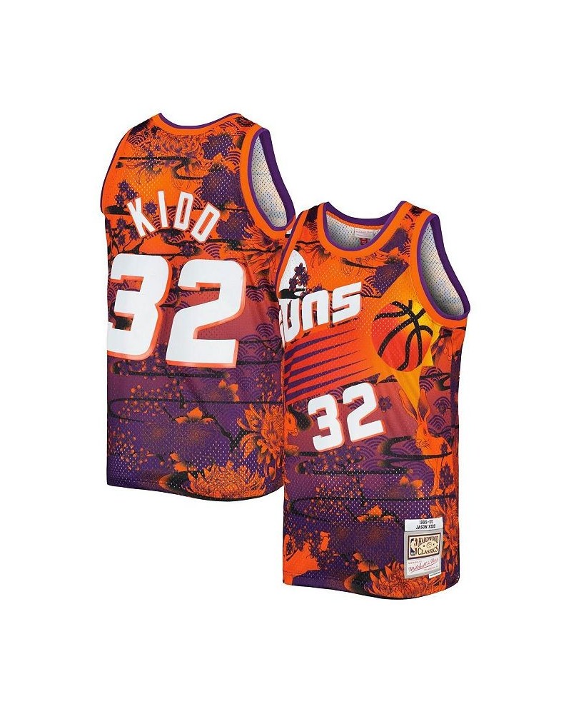 Men's Jason Kidd Orange Phoenix Suns Hardwood Classics Lunar New Year Swingman Jersey $67.65 Jersey