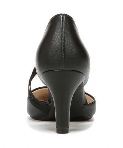 Grace Pumps Black Faux Leather $53.99 Shoes