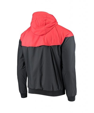 Men's Black Liverpool Windrunner Full-Zip Jacket $41.40 Jackets