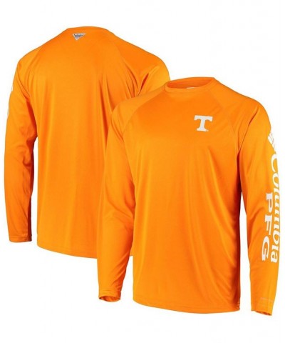 Men's PFG Tennessee Orange Tennessee Volunteers Terminal Tackle Omni-Shade Long Sleeve T-shirt $24.00 T-Shirts