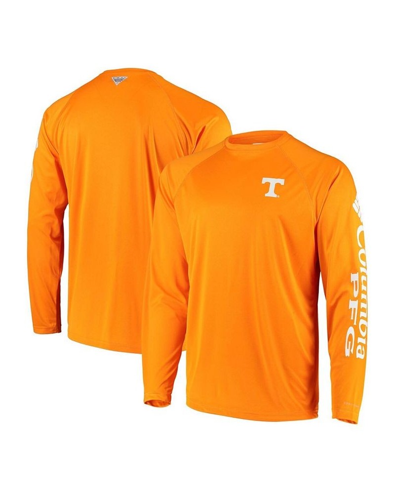 Men's PFG Tennessee Orange Tennessee Volunteers Terminal Tackle Omni-Shade Long Sleeve T-shirt $24.00 T-Shirts