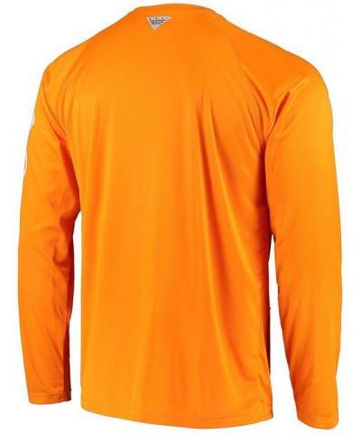 Men's PFG Tennessee Orange Tennessee Volunteers Terminal Tackle Omni-Shade Long Sleeve T-shirt $24.00 T-Shirts