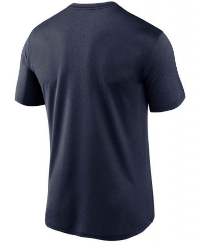 Men's Big and Tall Navy Denver Broncos Logo Essential Legend Performance T-shirt $24.50 T-Shirts