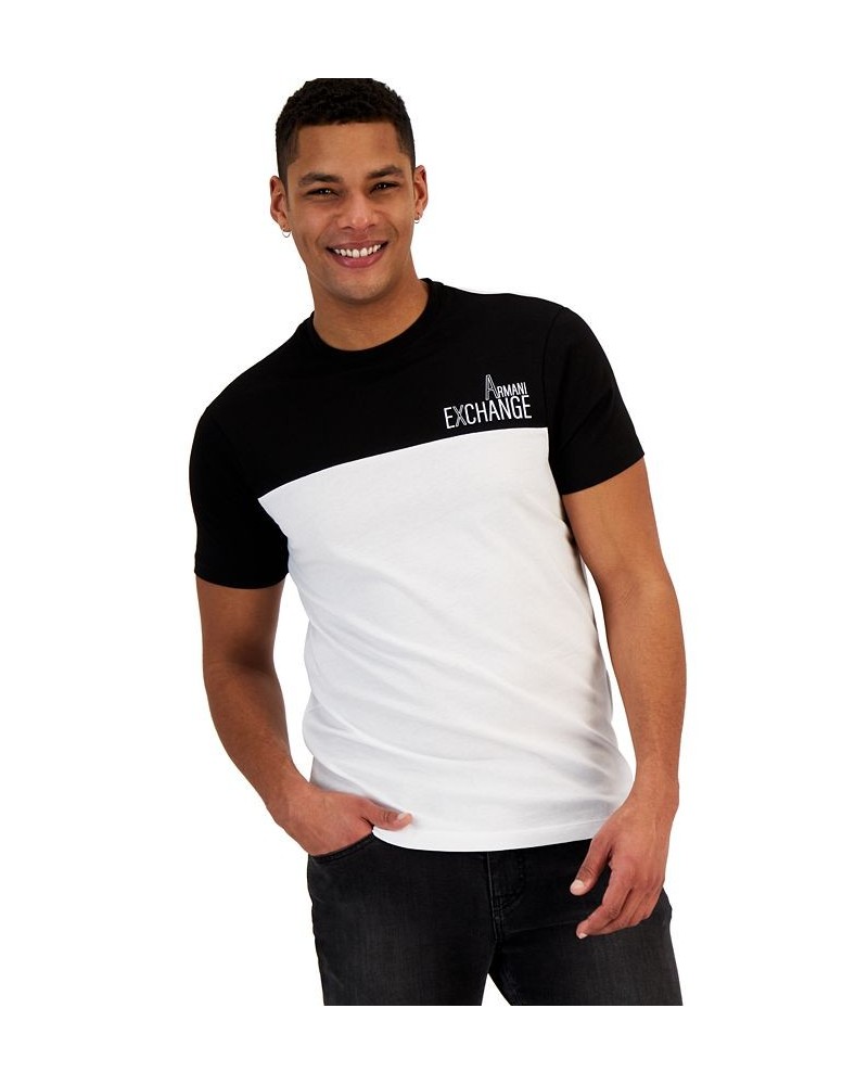 Men's Colorblocked Logo T-Shirt White $18.00 T-Shirts