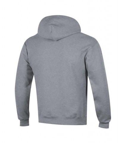 Men's Heather Gray Michigan Wolverines High Motor Pullover Hoodie $34.30 Sweatshirt